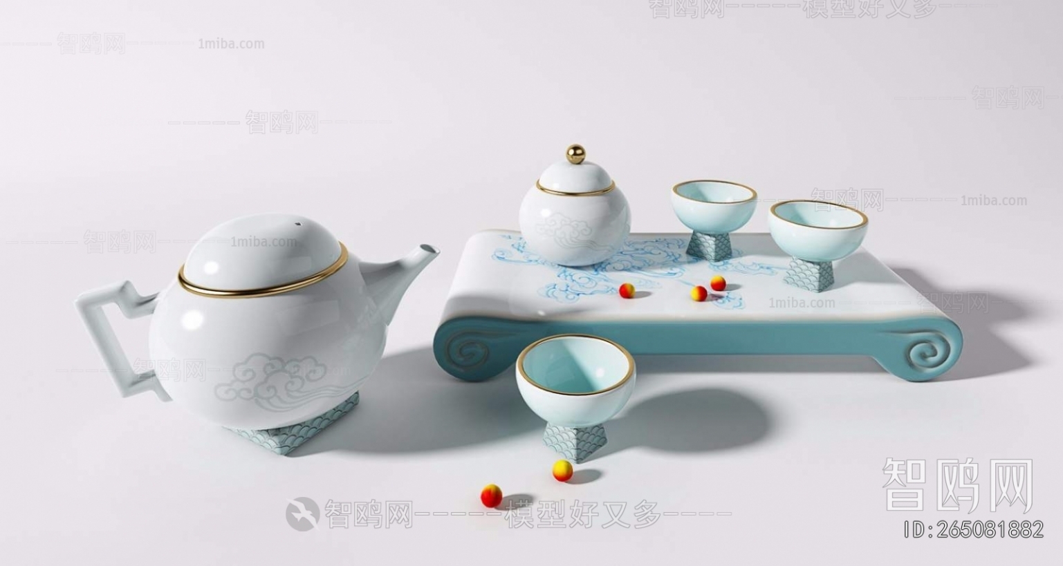 New Chinese Style Tea Set