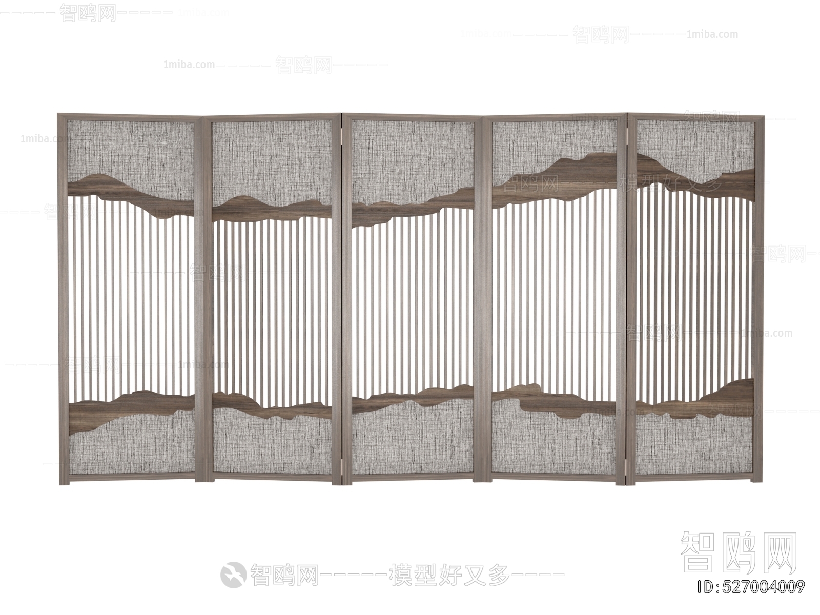 现代屏风隔断