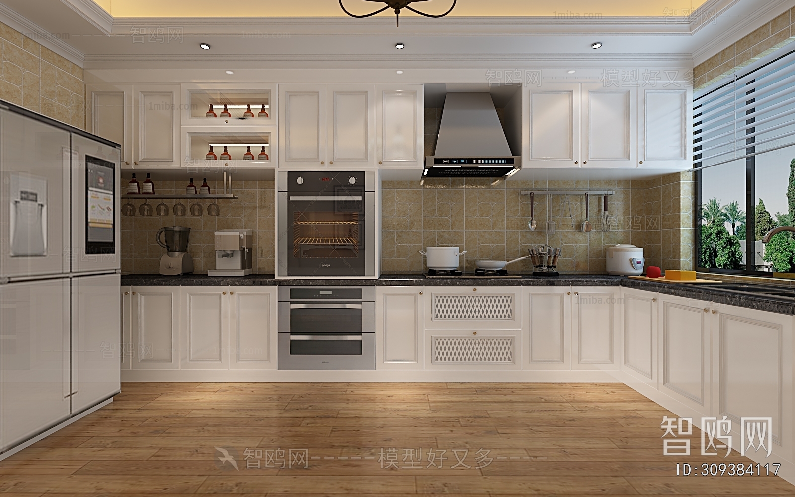 Simple European Style The Kitchen