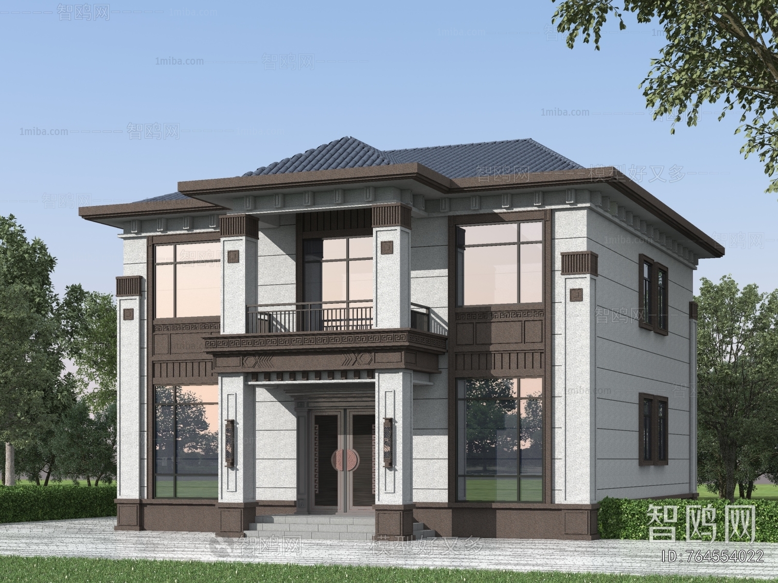 New Chinese Style Detached Villa