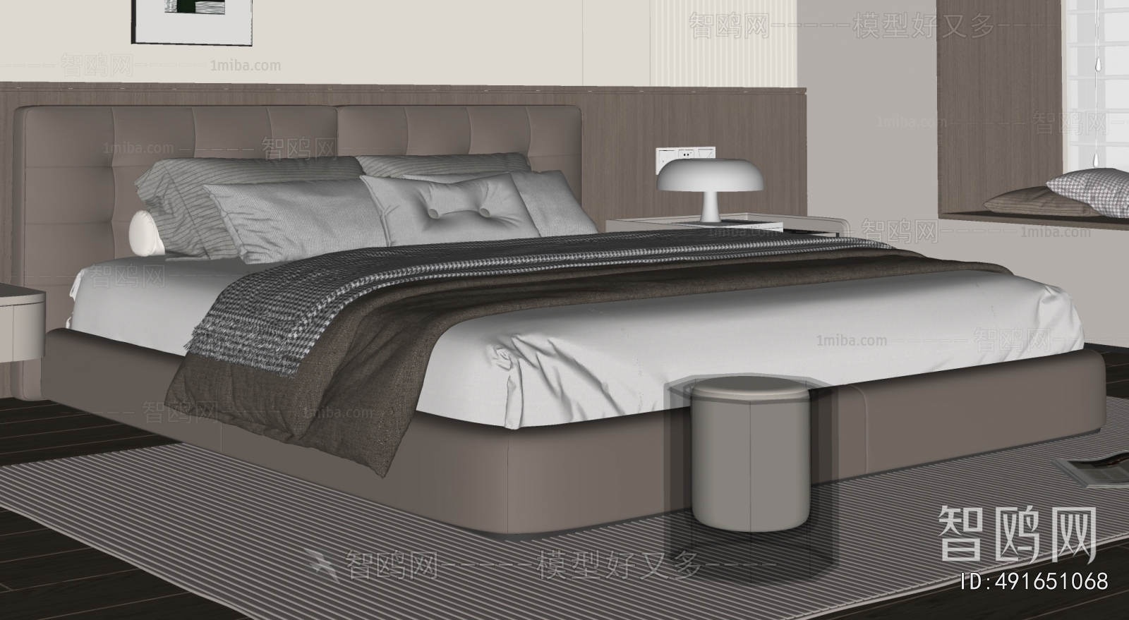 Modern Double Bed