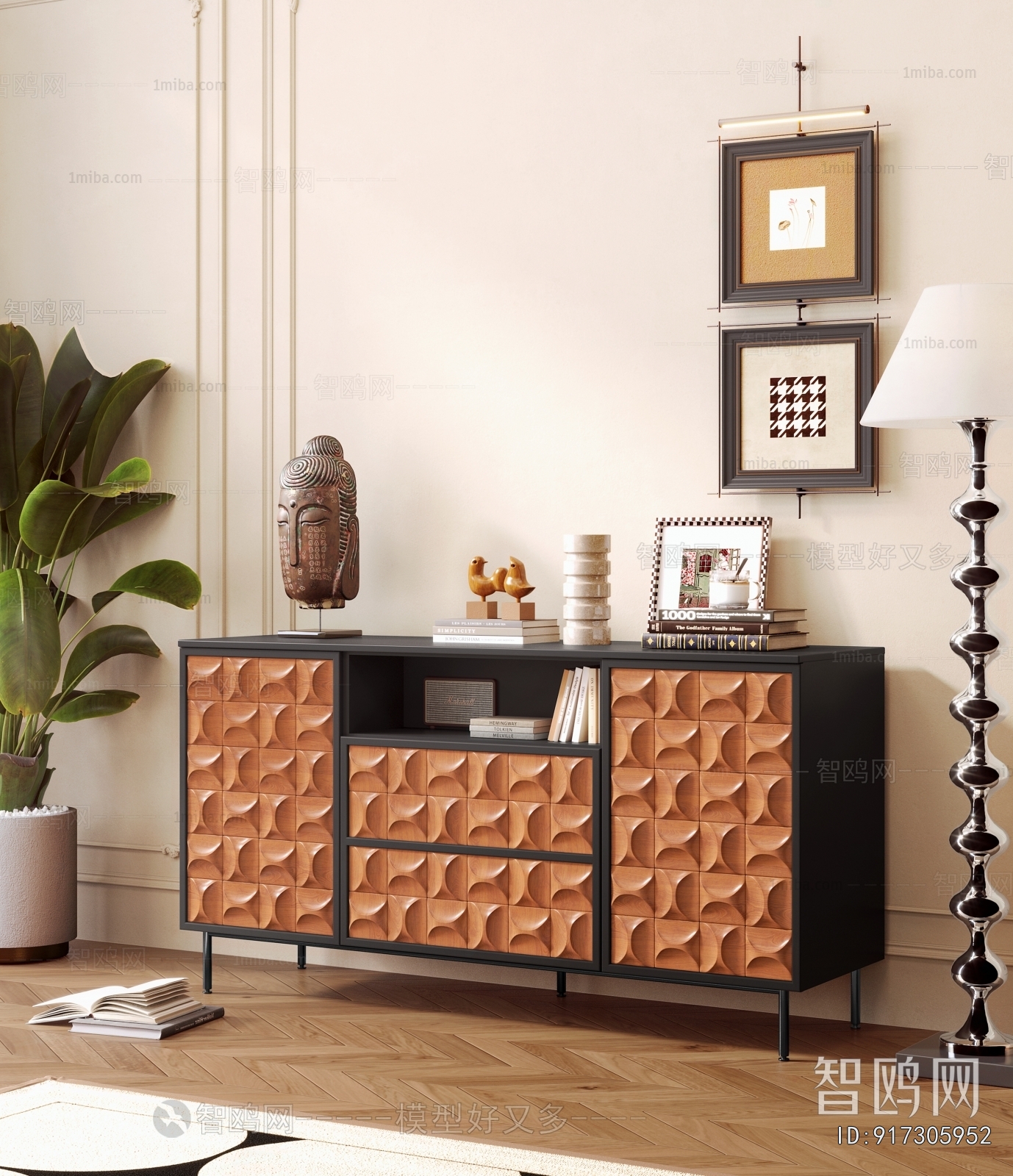 Modern Side Cabinet/Entrance Cabinet