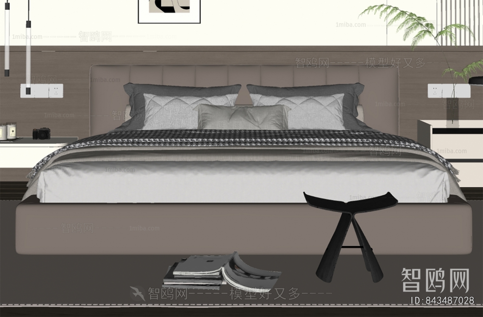 Modern Double Bed