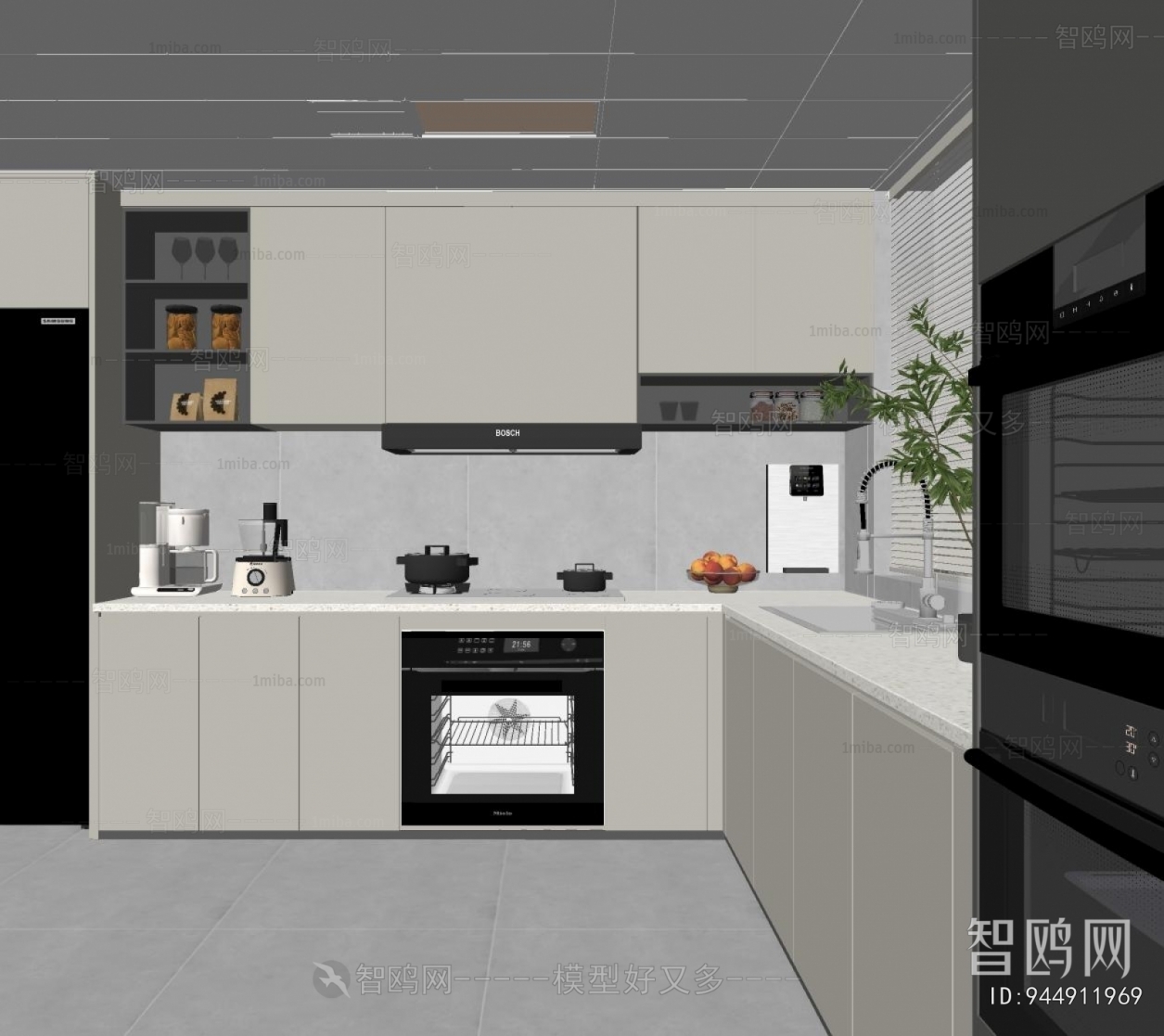 Modern The Kitchen