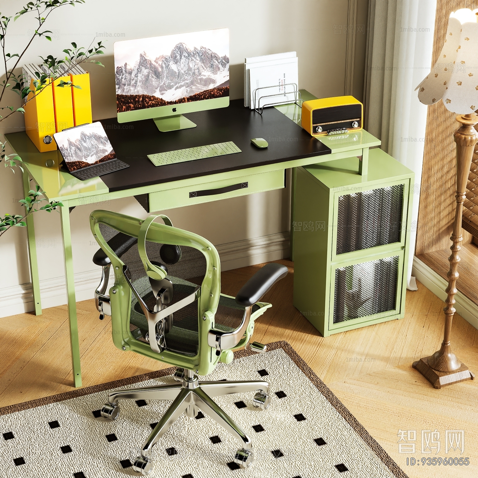 Modern Computer Desk And Chair