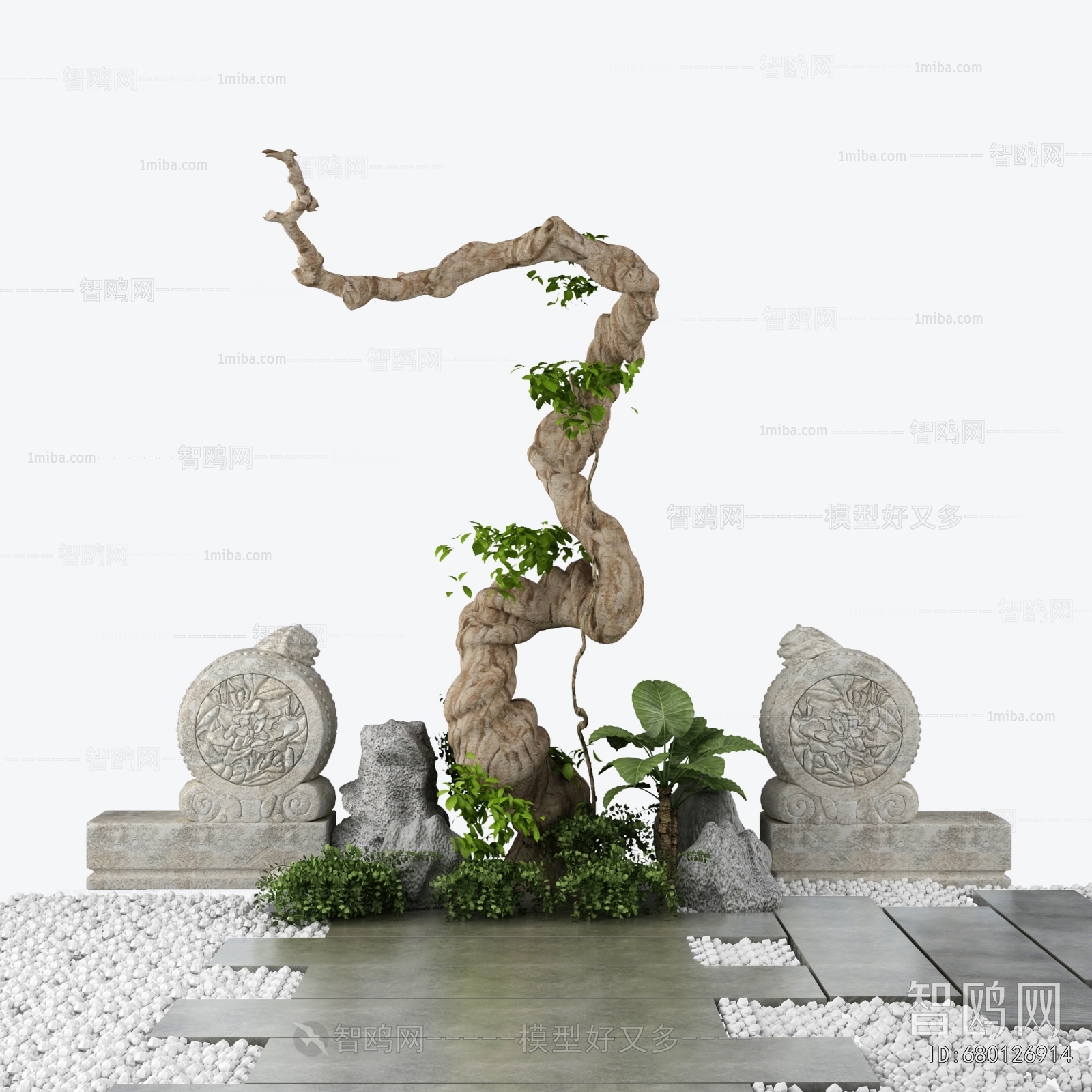 New Chinese Style Garden