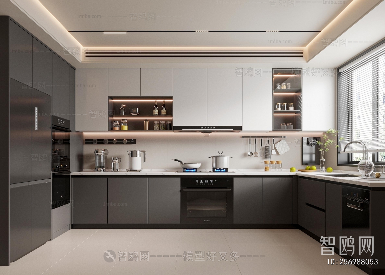 Modern The Kitchen