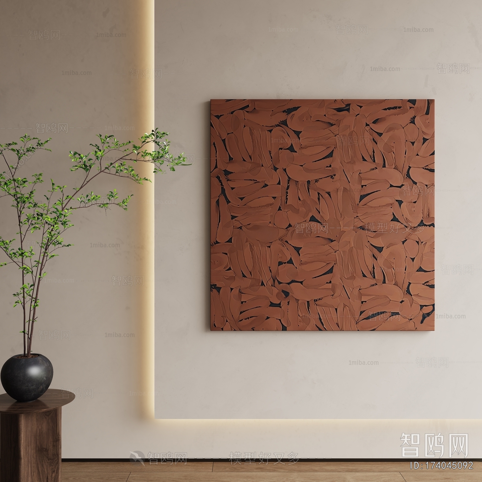 Wabi-sabi Style Painting