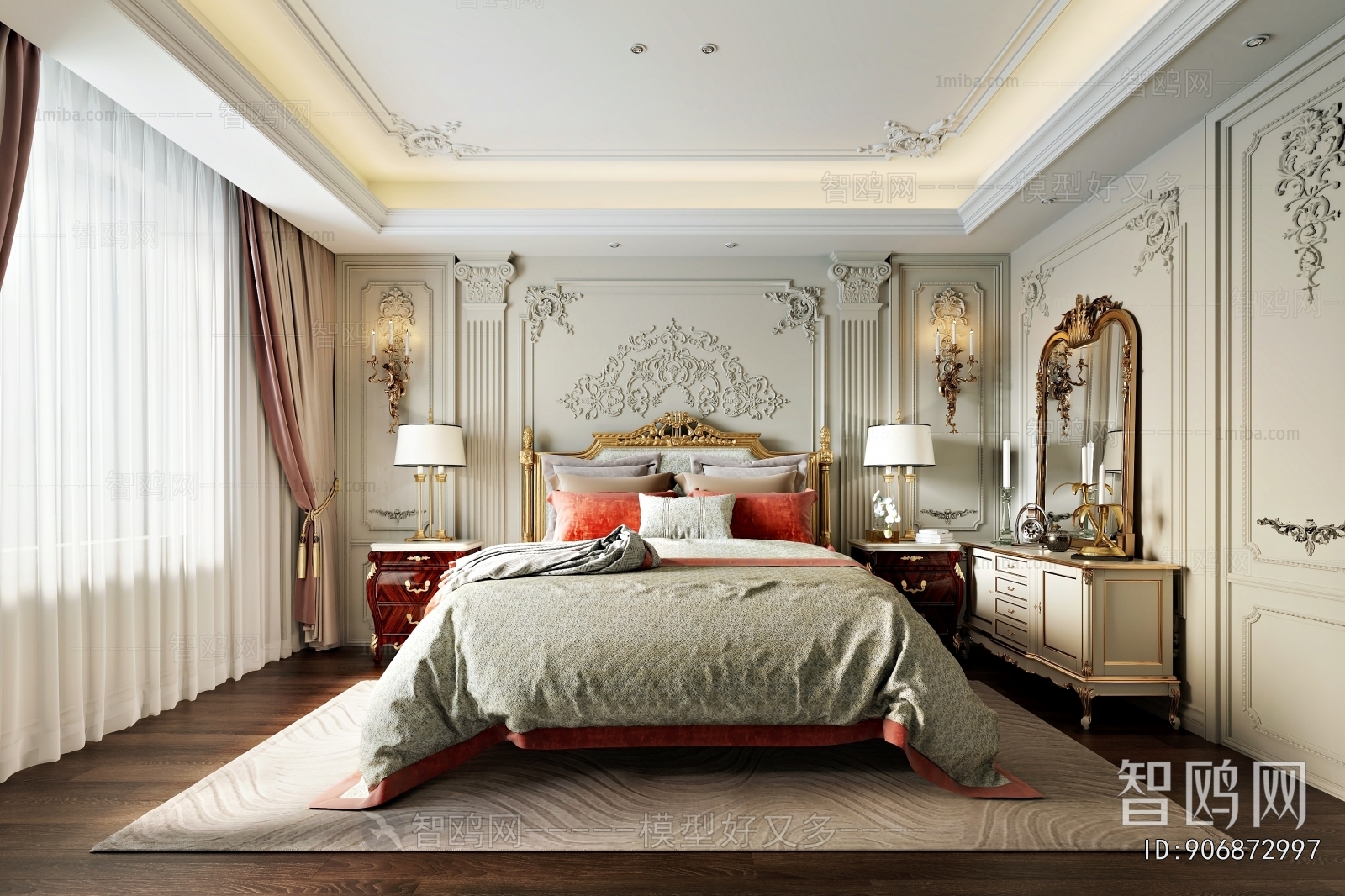 French Style Bedroom