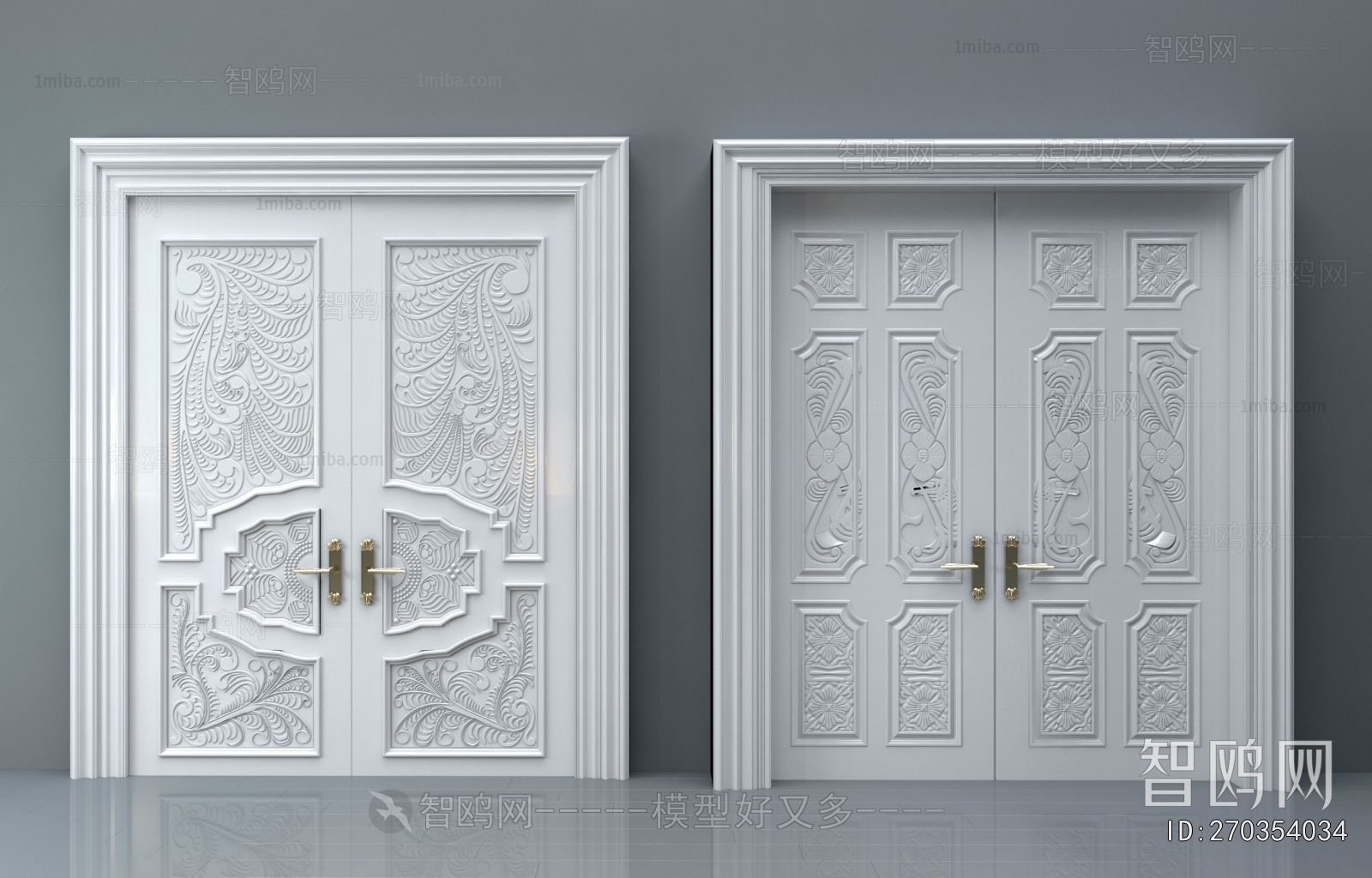 European Style Double Door