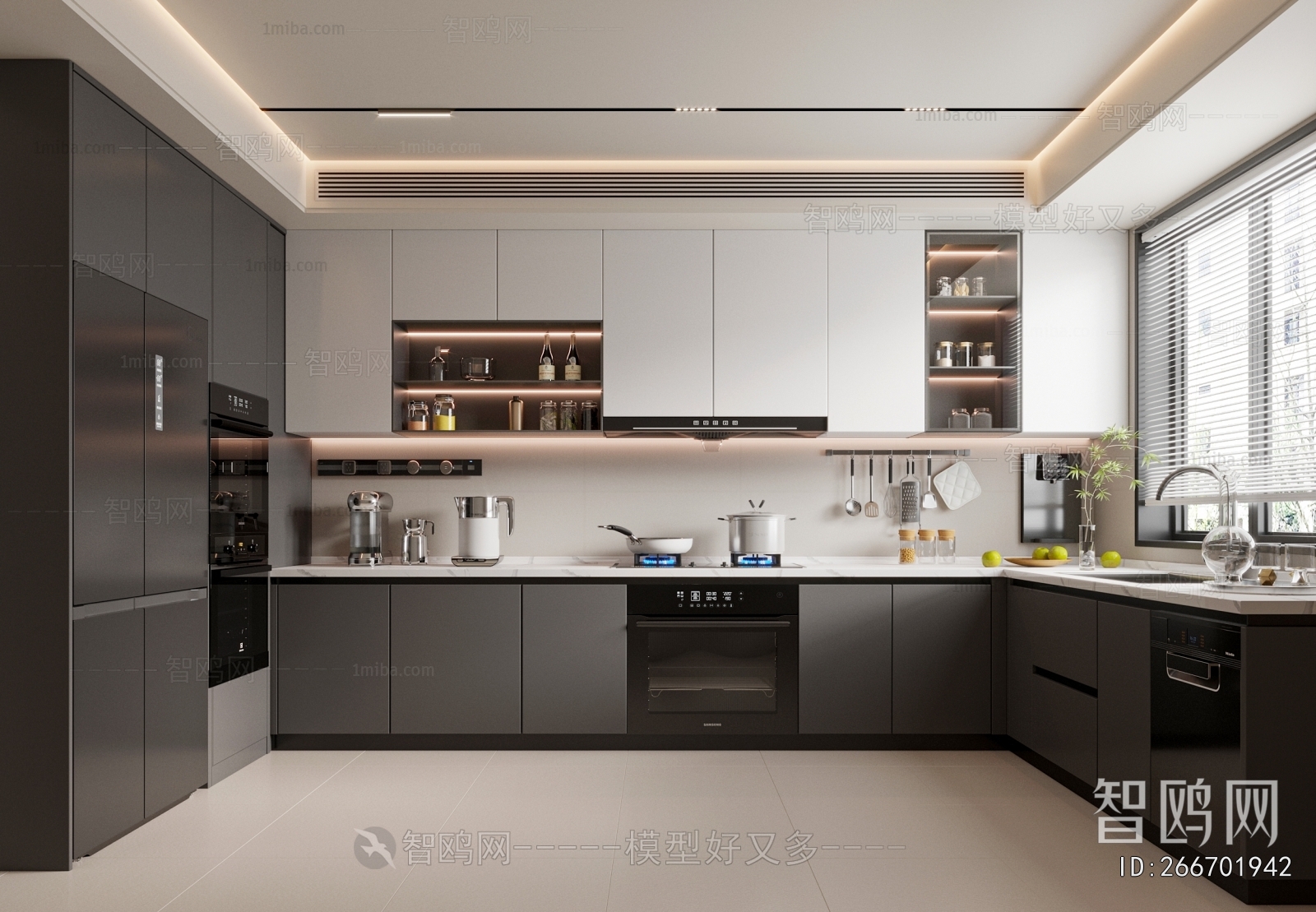 Modern The Kitchen