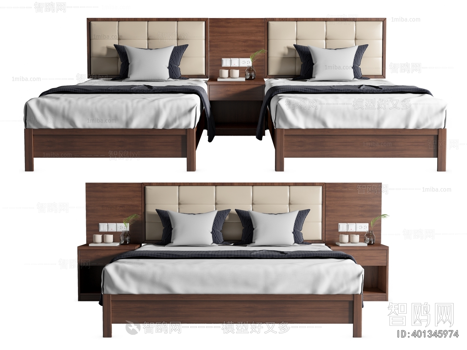 Modern Double Bed