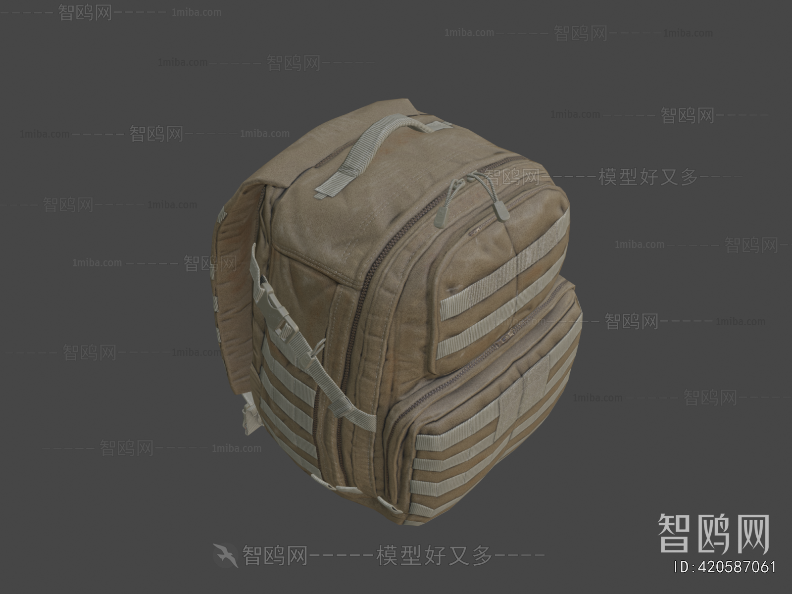 Modern Backpack And Backpack