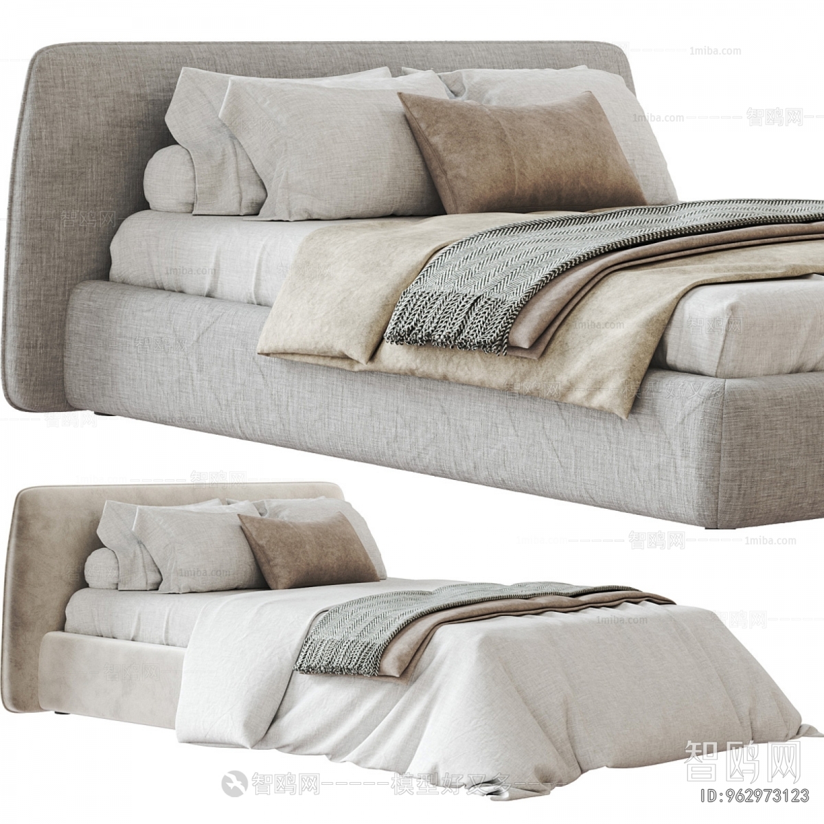 Modern Double Bed