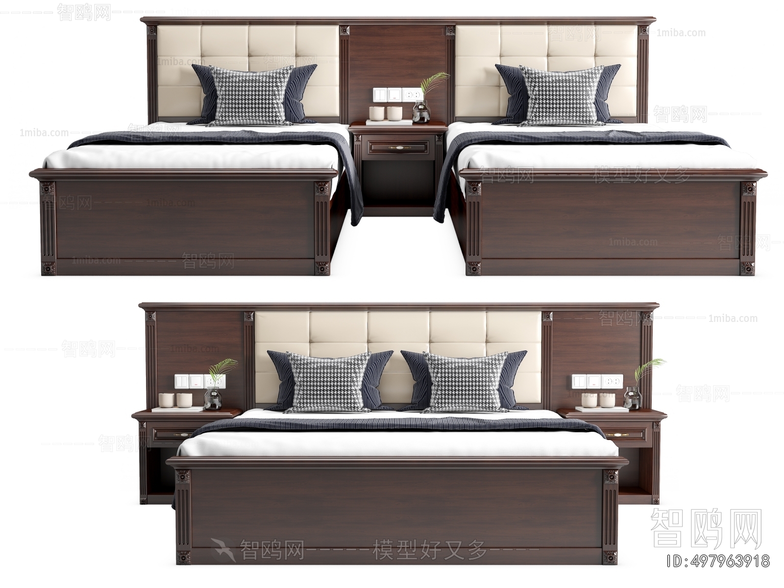 American Style Double Bed