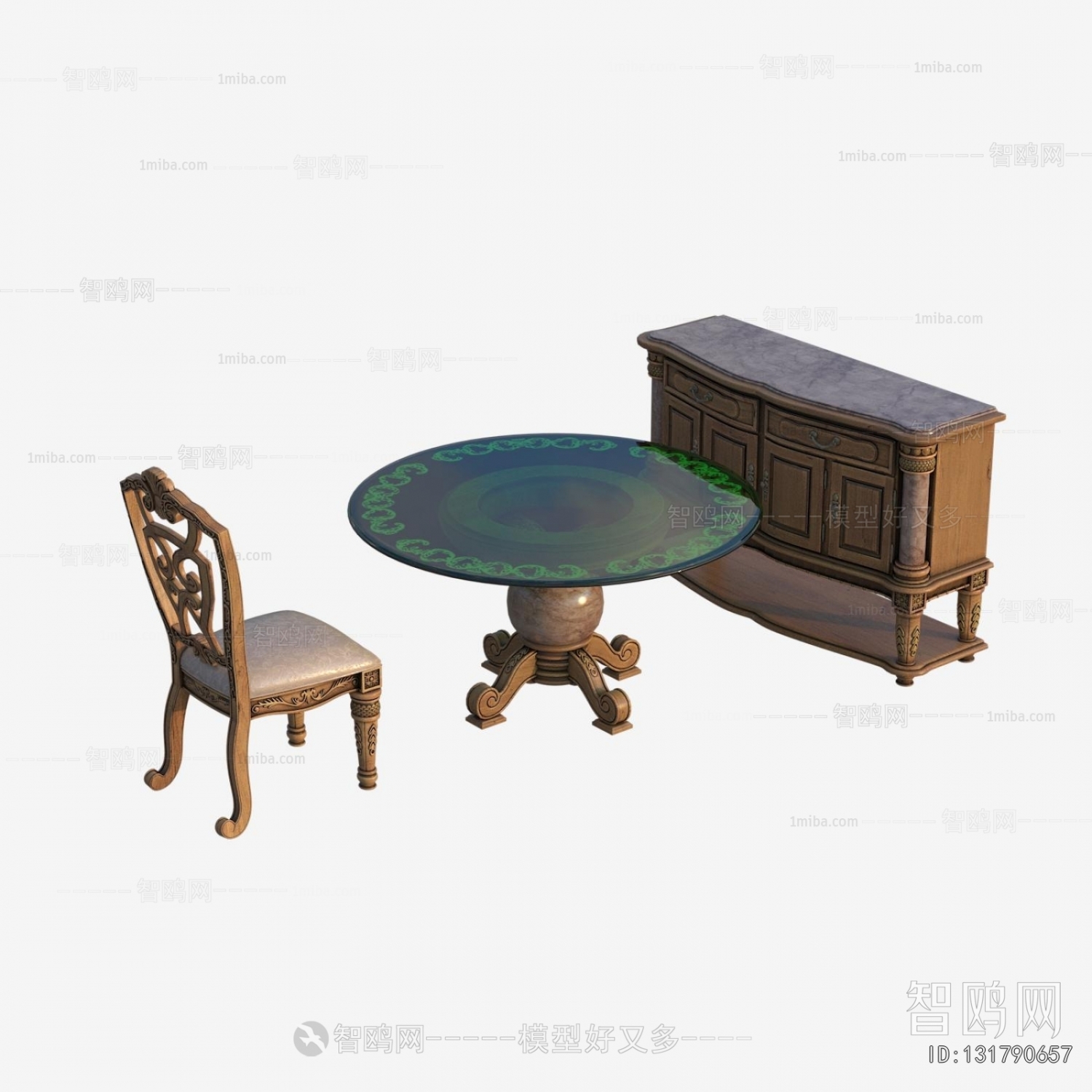 American Style Dining Table And Chairs