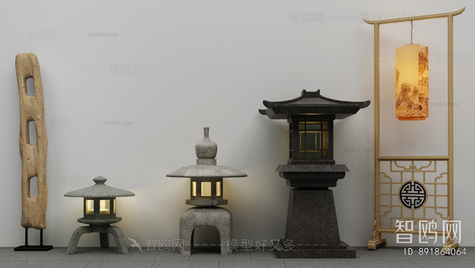 New Chinese Style Outdoor Light