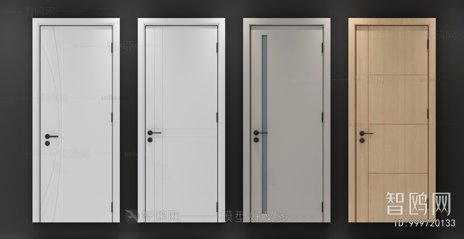 Modern Single Door