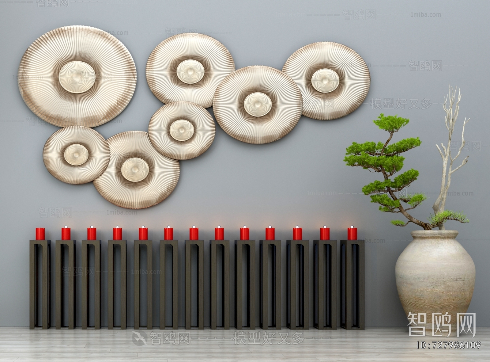 New Chinese Style Decorative Set