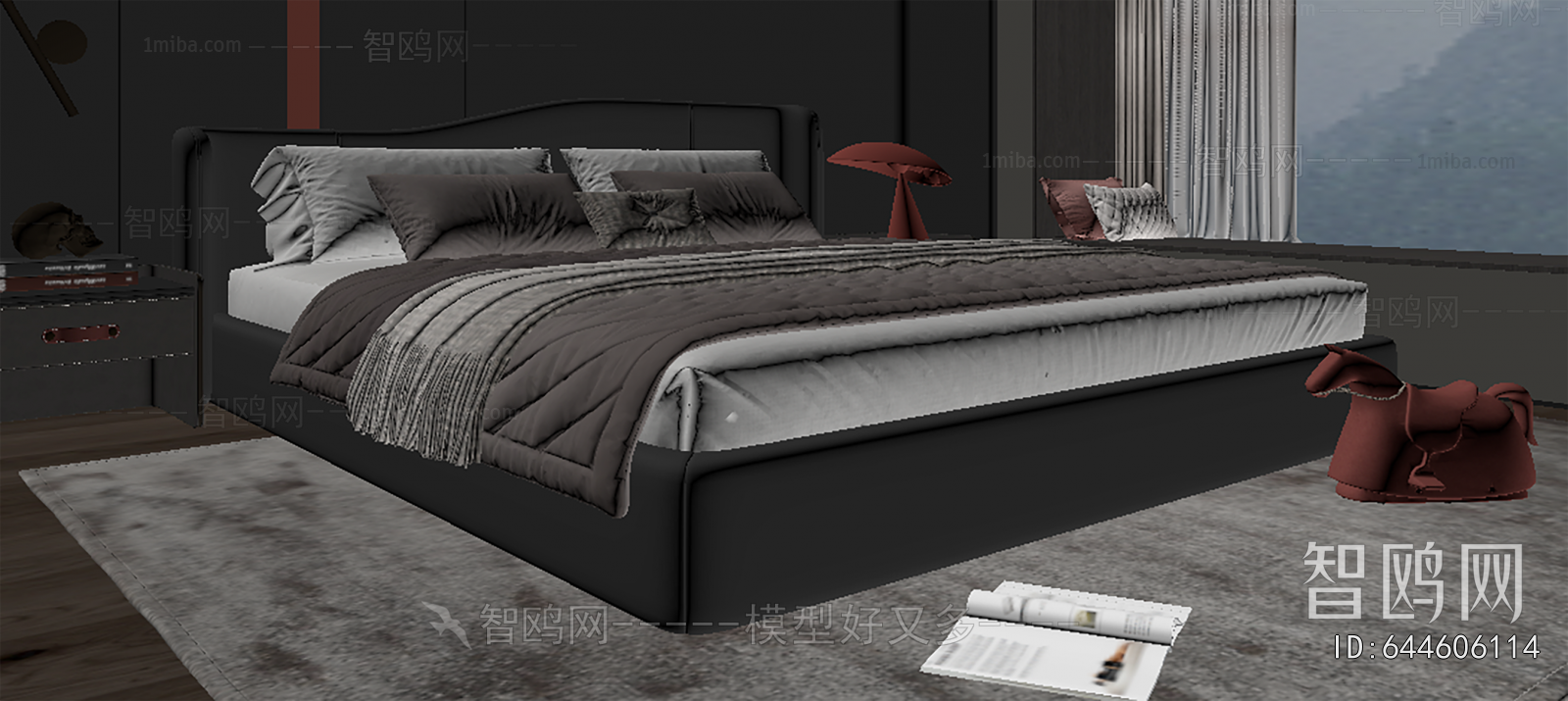 Modern Double Bed