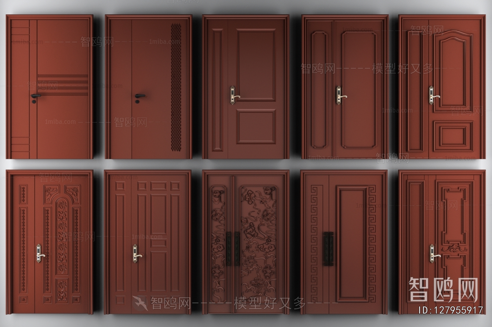 New Chinese Style Door