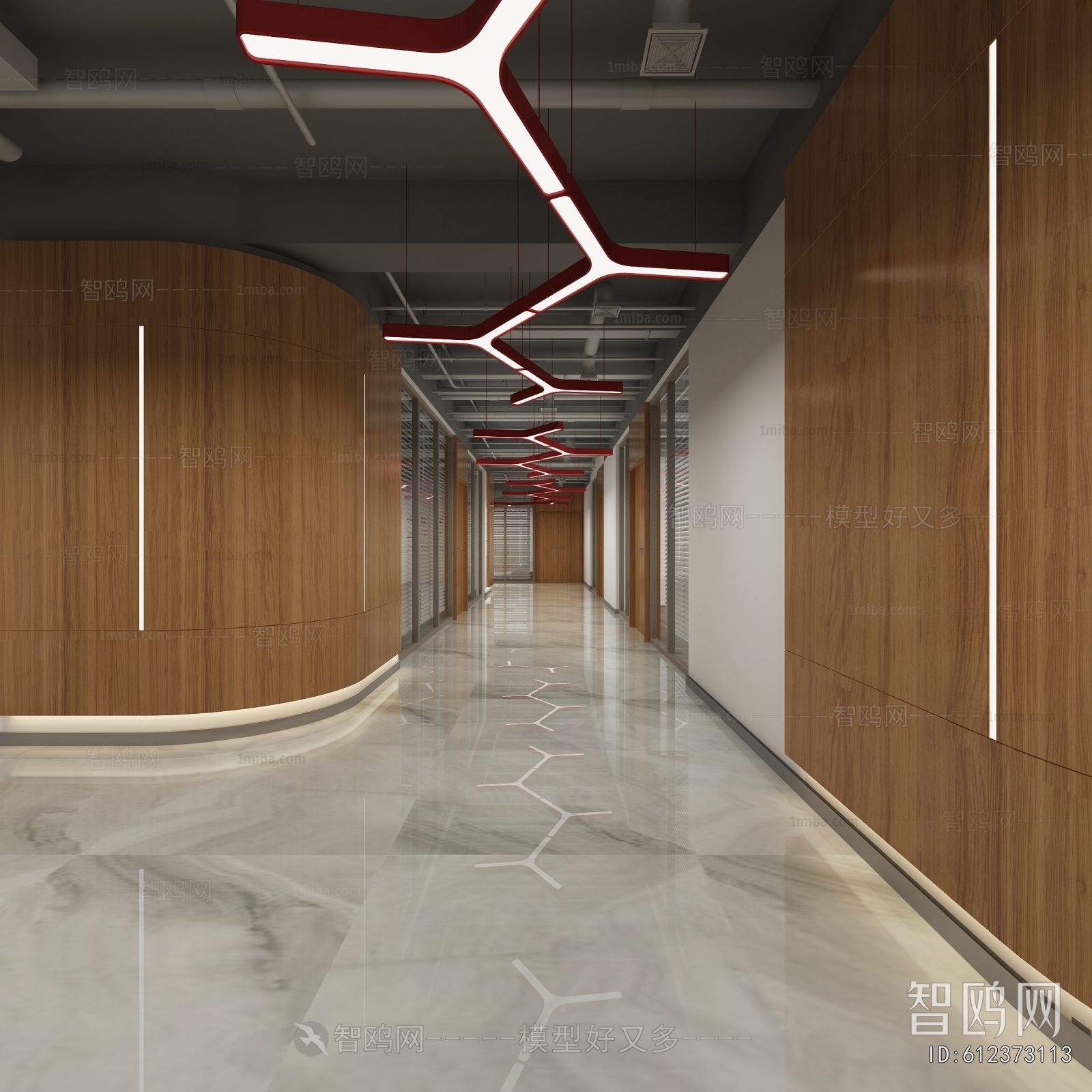 Modern Corridor/elevator Hall