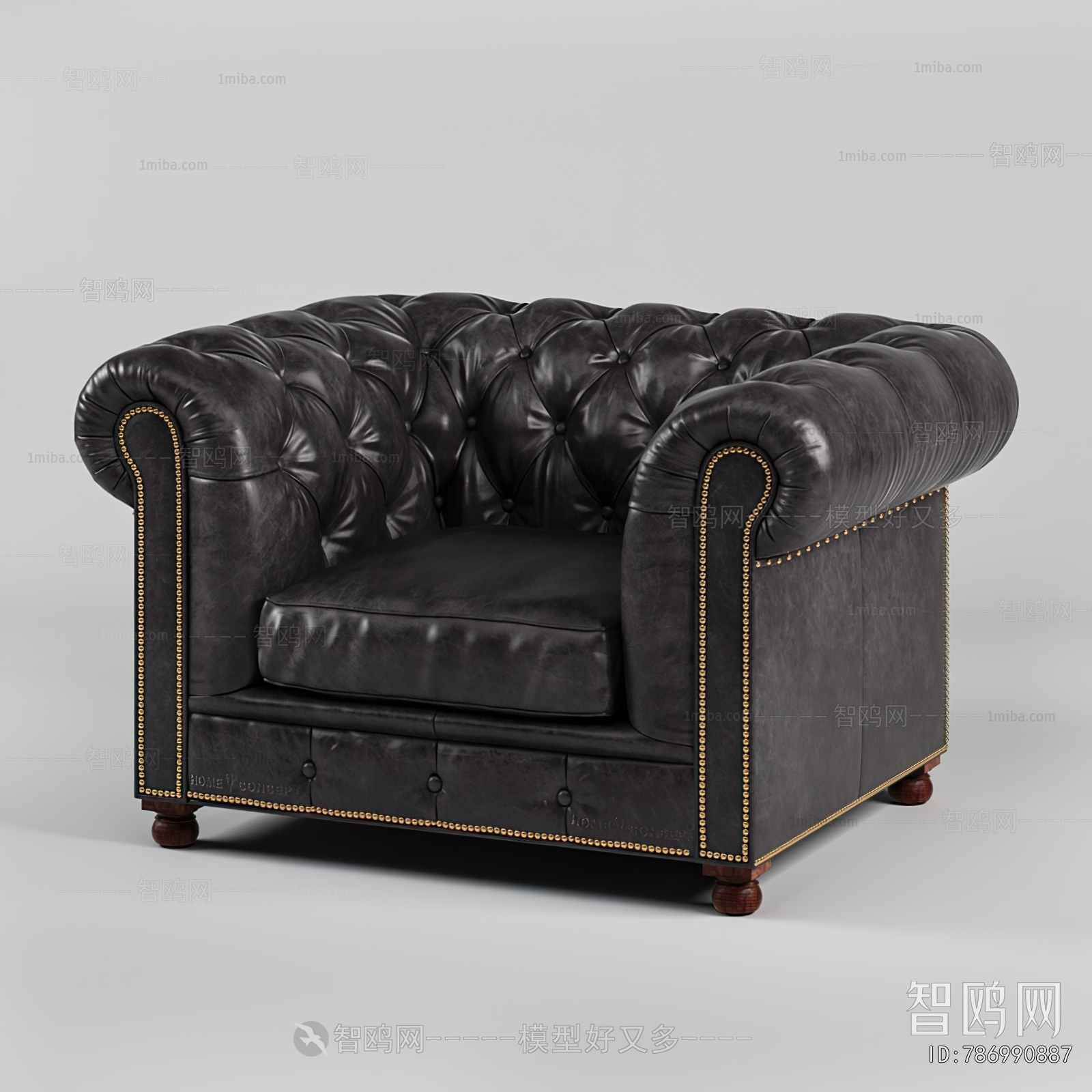 American Style Single Sofa