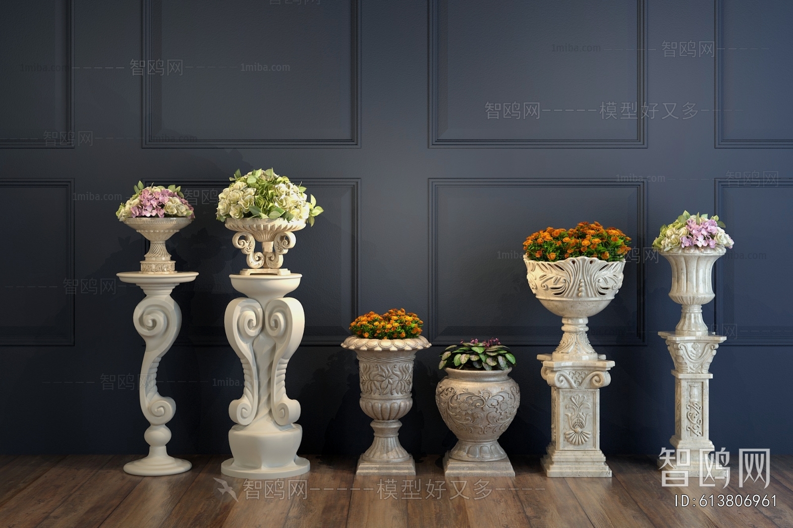 European Style Flower Rack