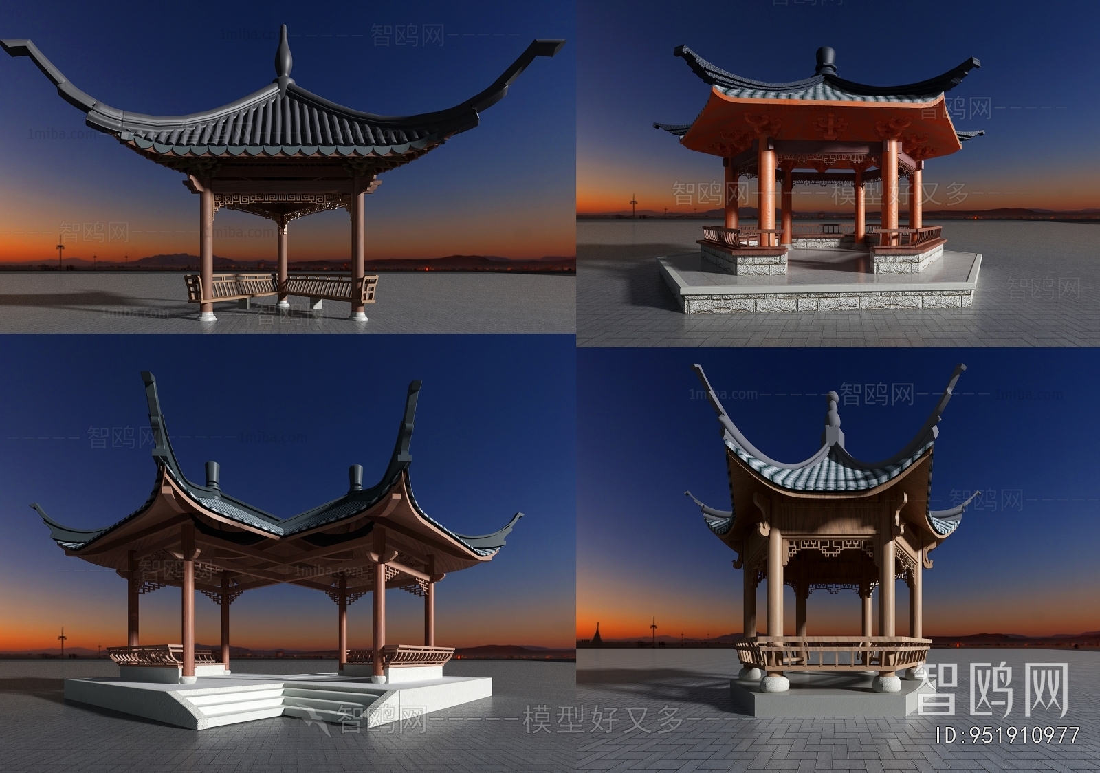 New Chinese Style Pavilion