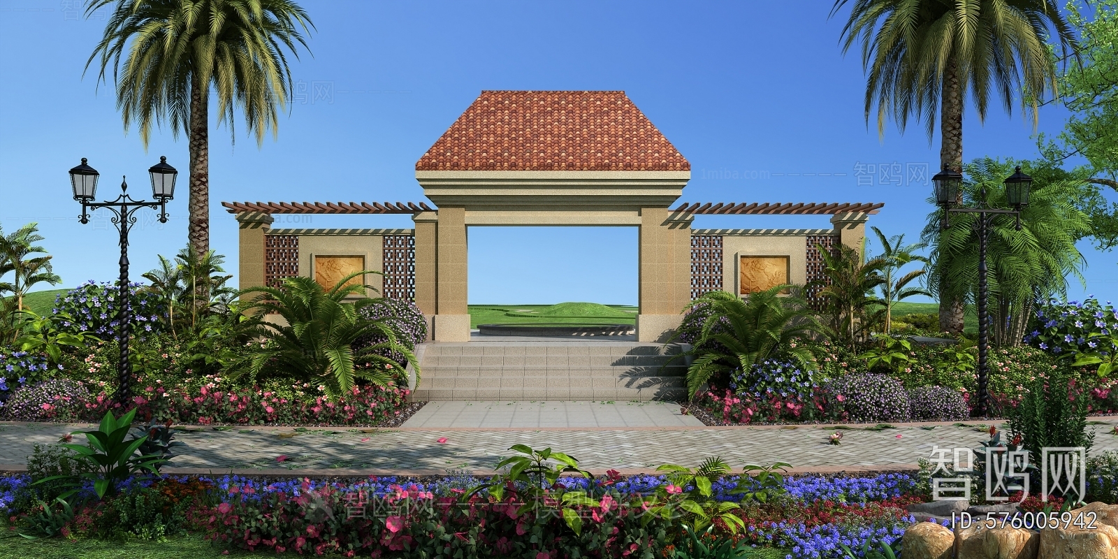 Southeast Asian Style Facade Element