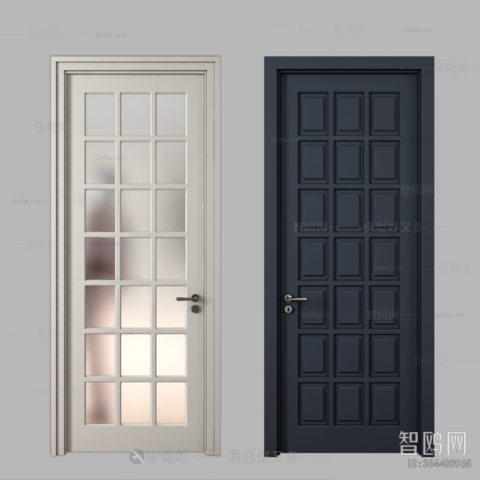 Modern Single Door