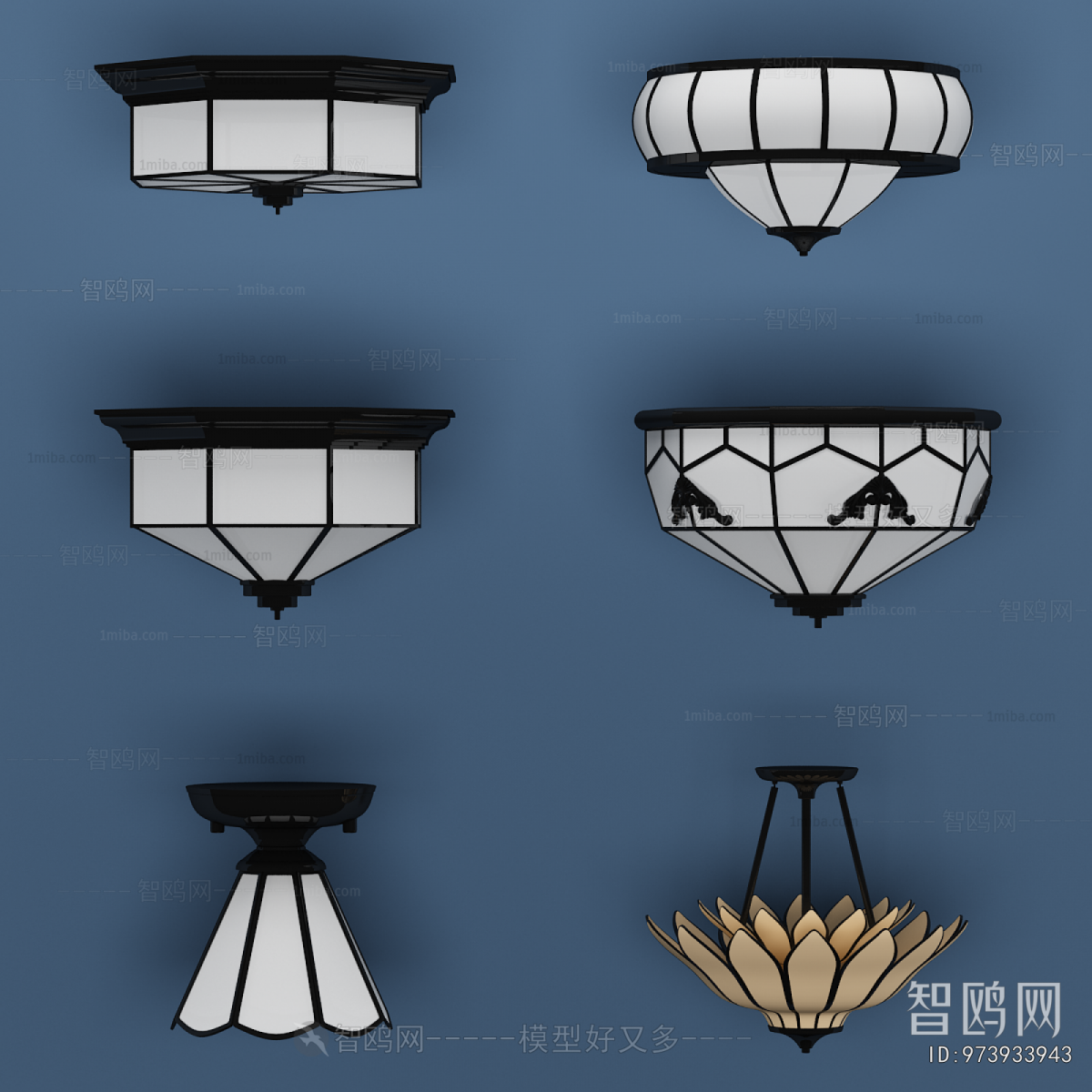 New Chinese Style Ceiling Ceiling Lamp