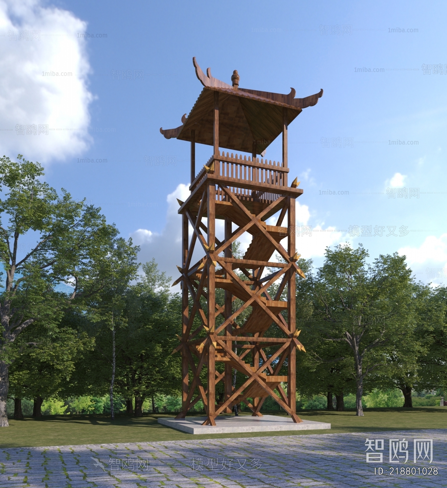 Chinese Style Tower