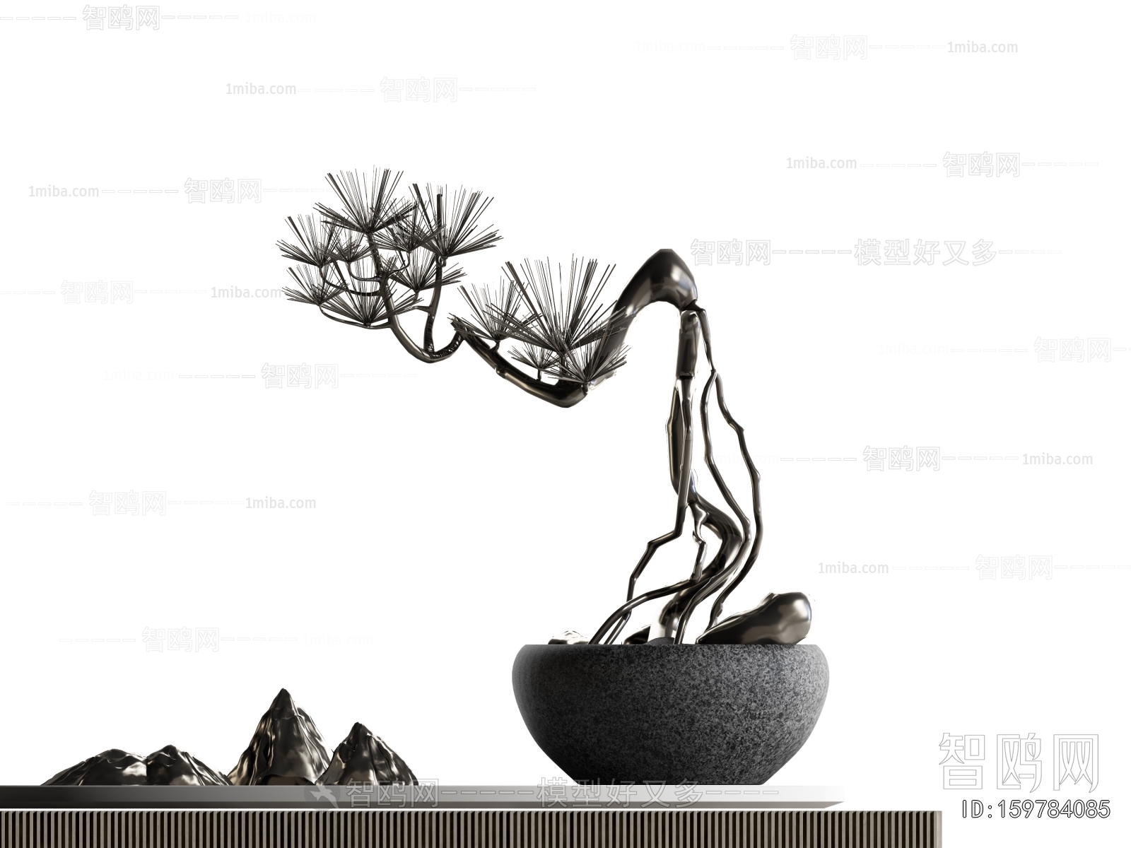 New Chinese Style Bonsai