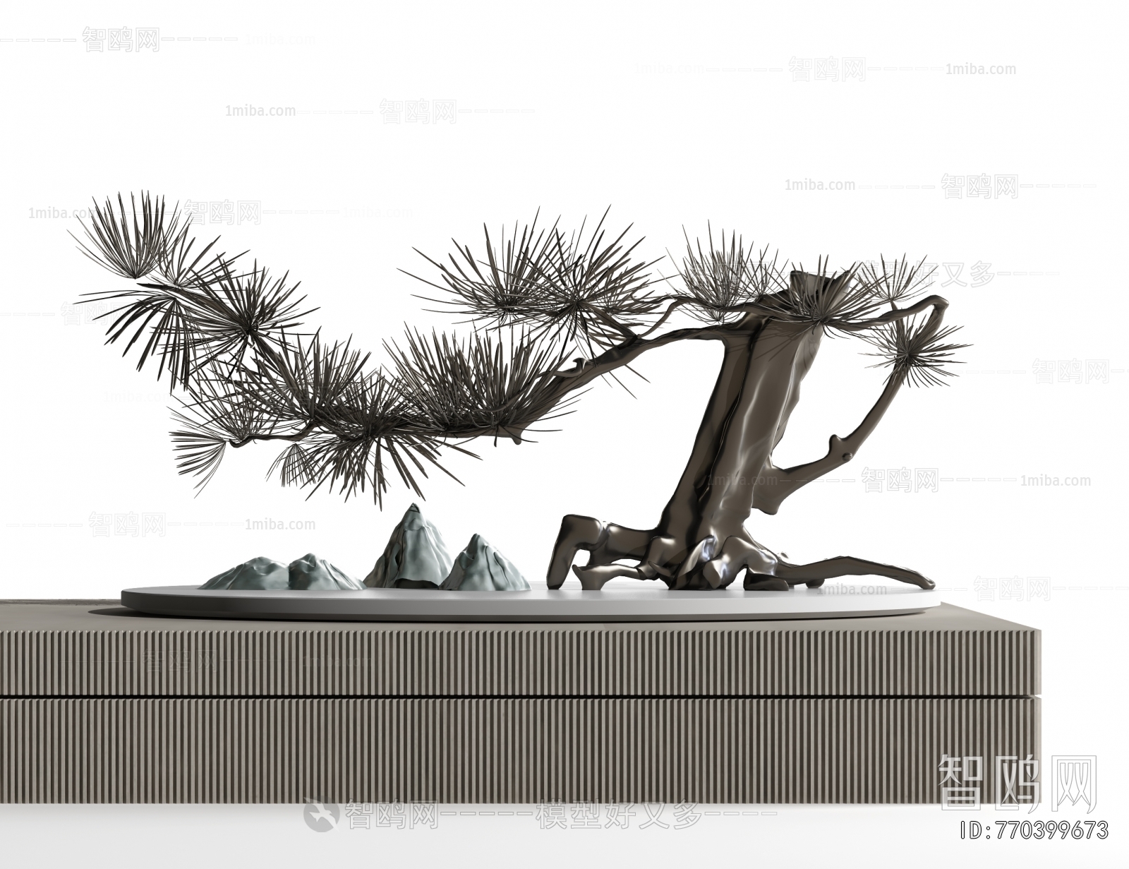 New Chinese Style Bonsai