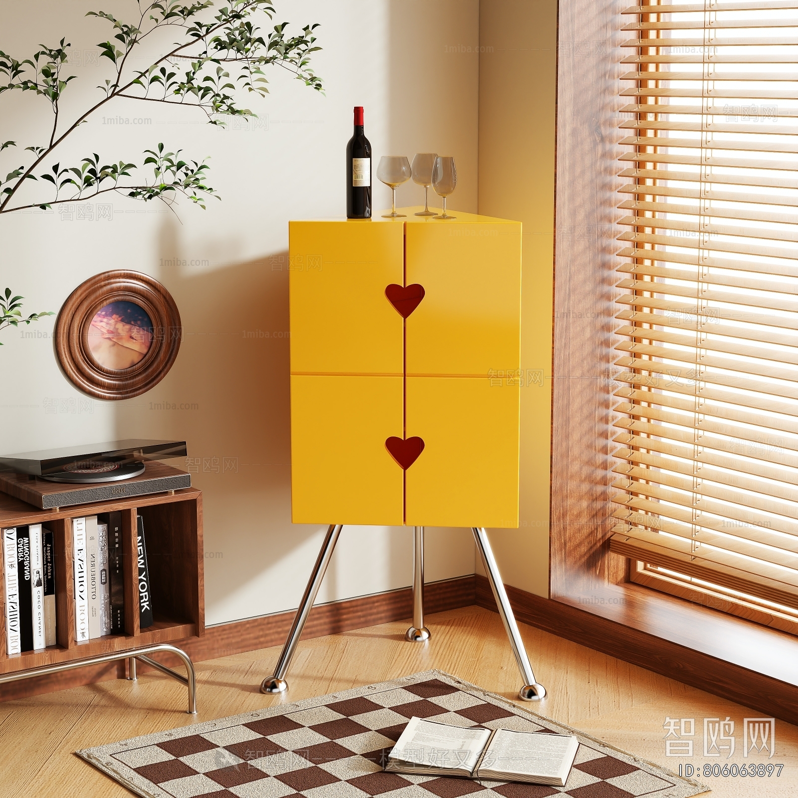 Modern Decorative Cabinet