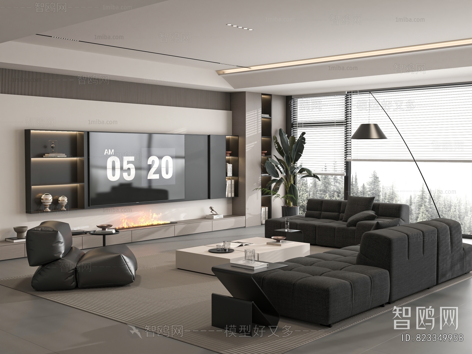 Modern A Living Room