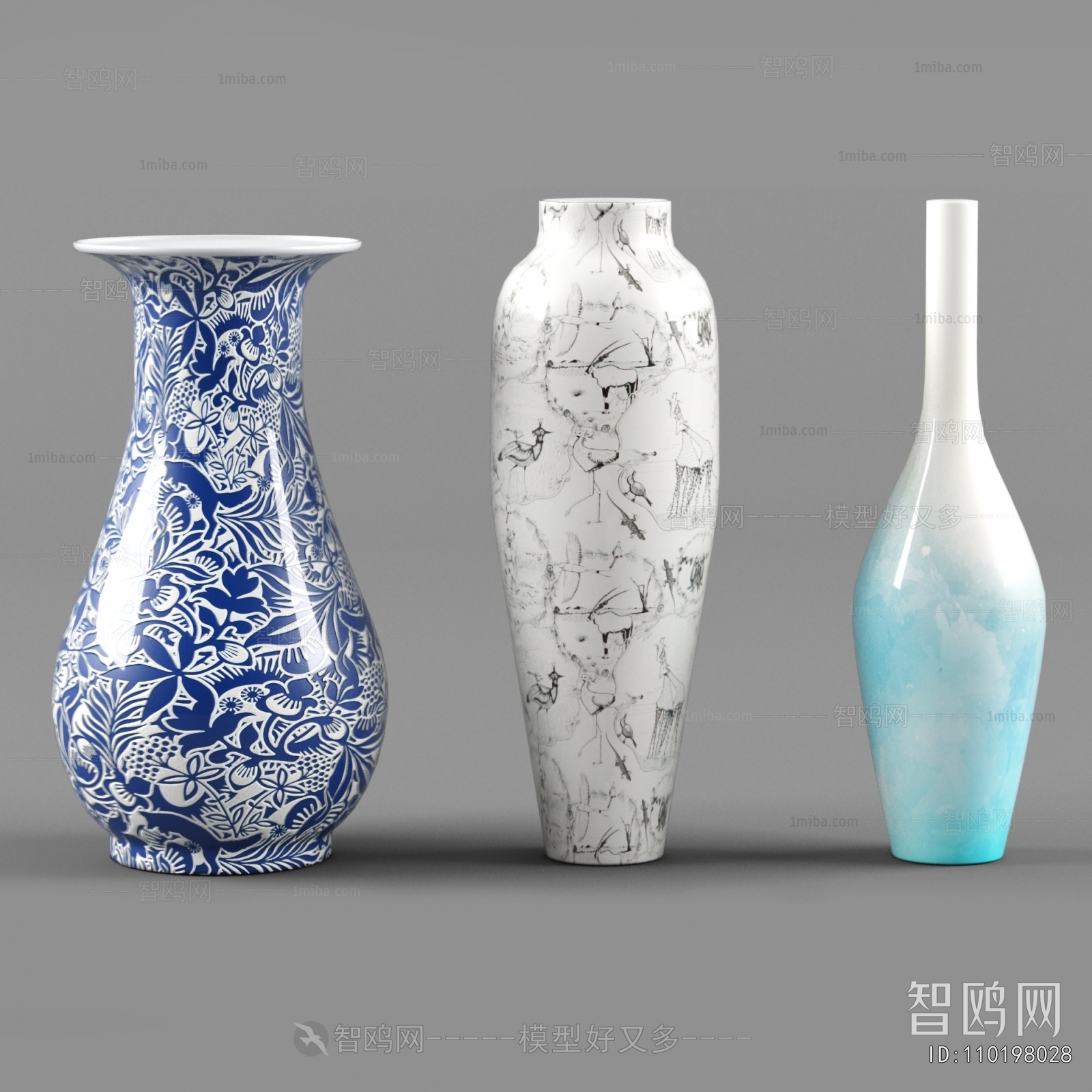 Chinese Style Decorative Set