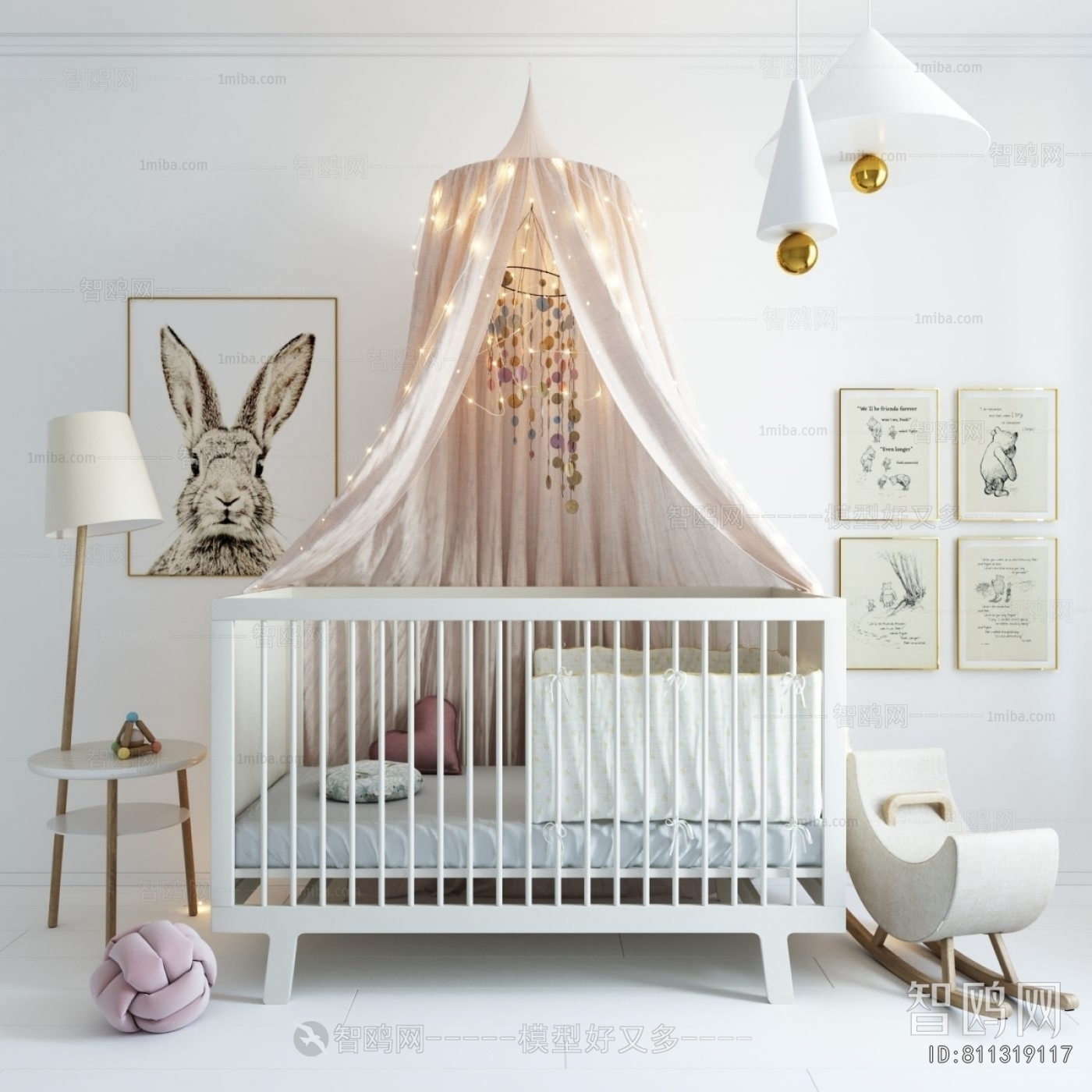 Nordic Style Child's Bed