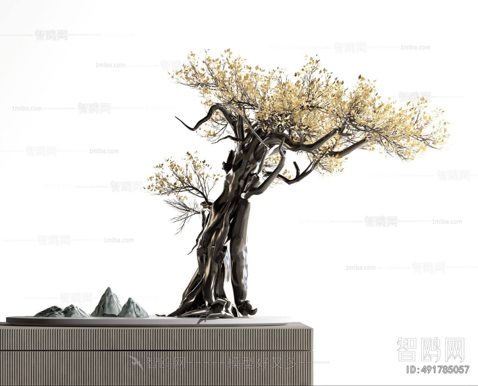 New Chinese Style Bonsai