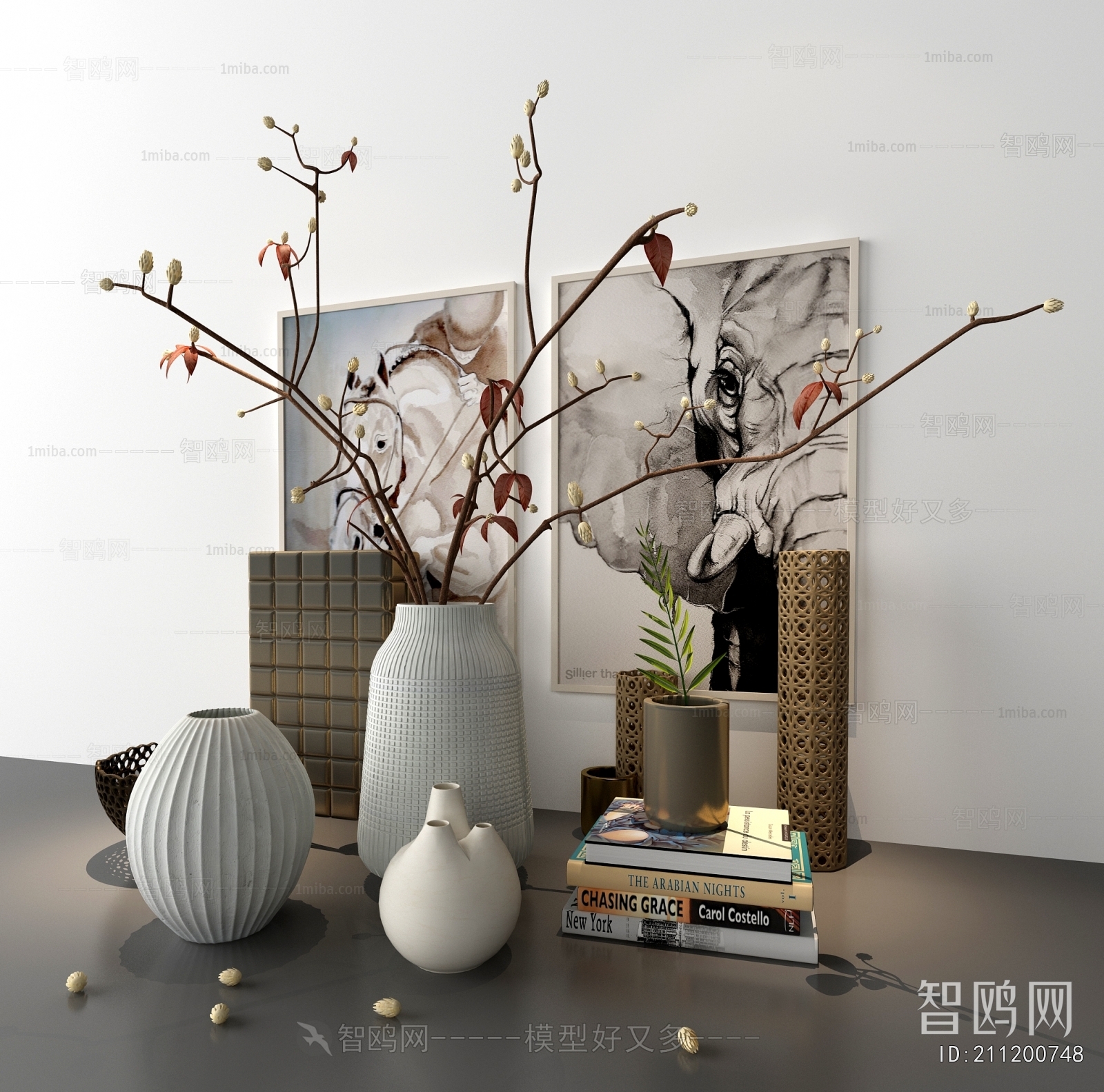 New Chinese Style Decorative Set