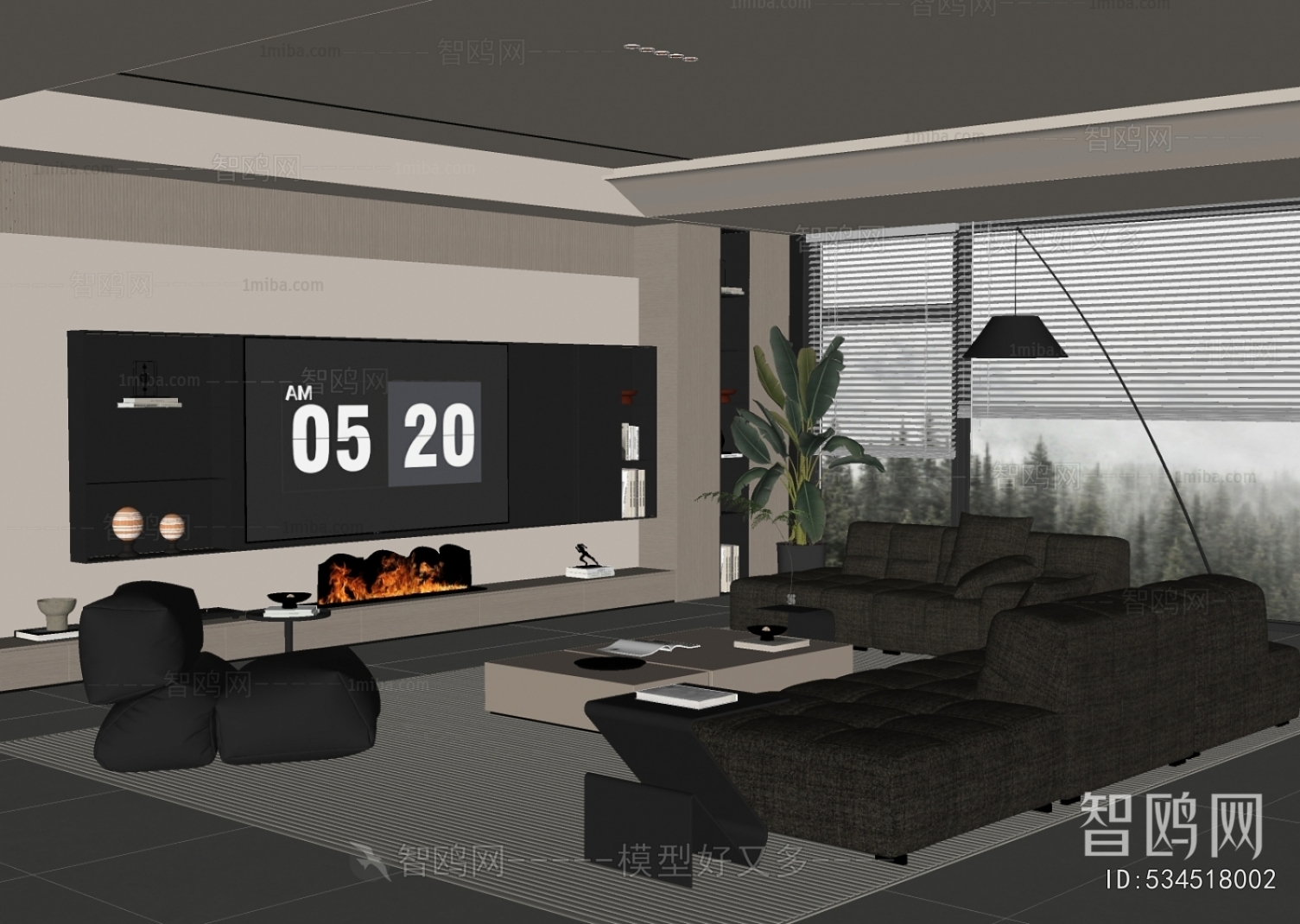 Modern A Living Room