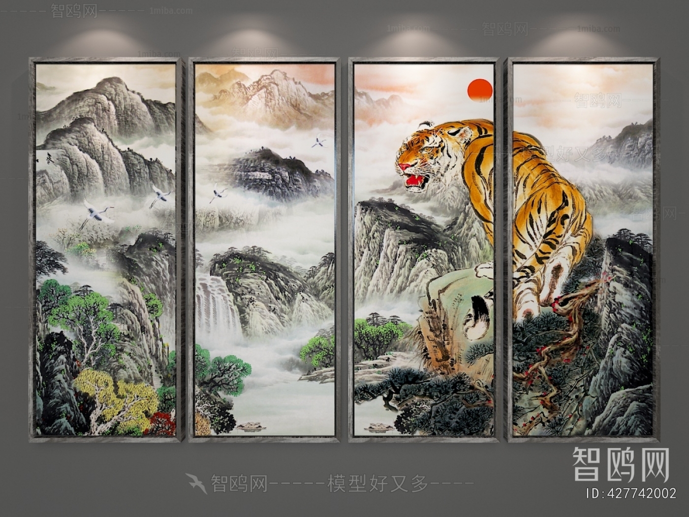 New Chinese Style Painting