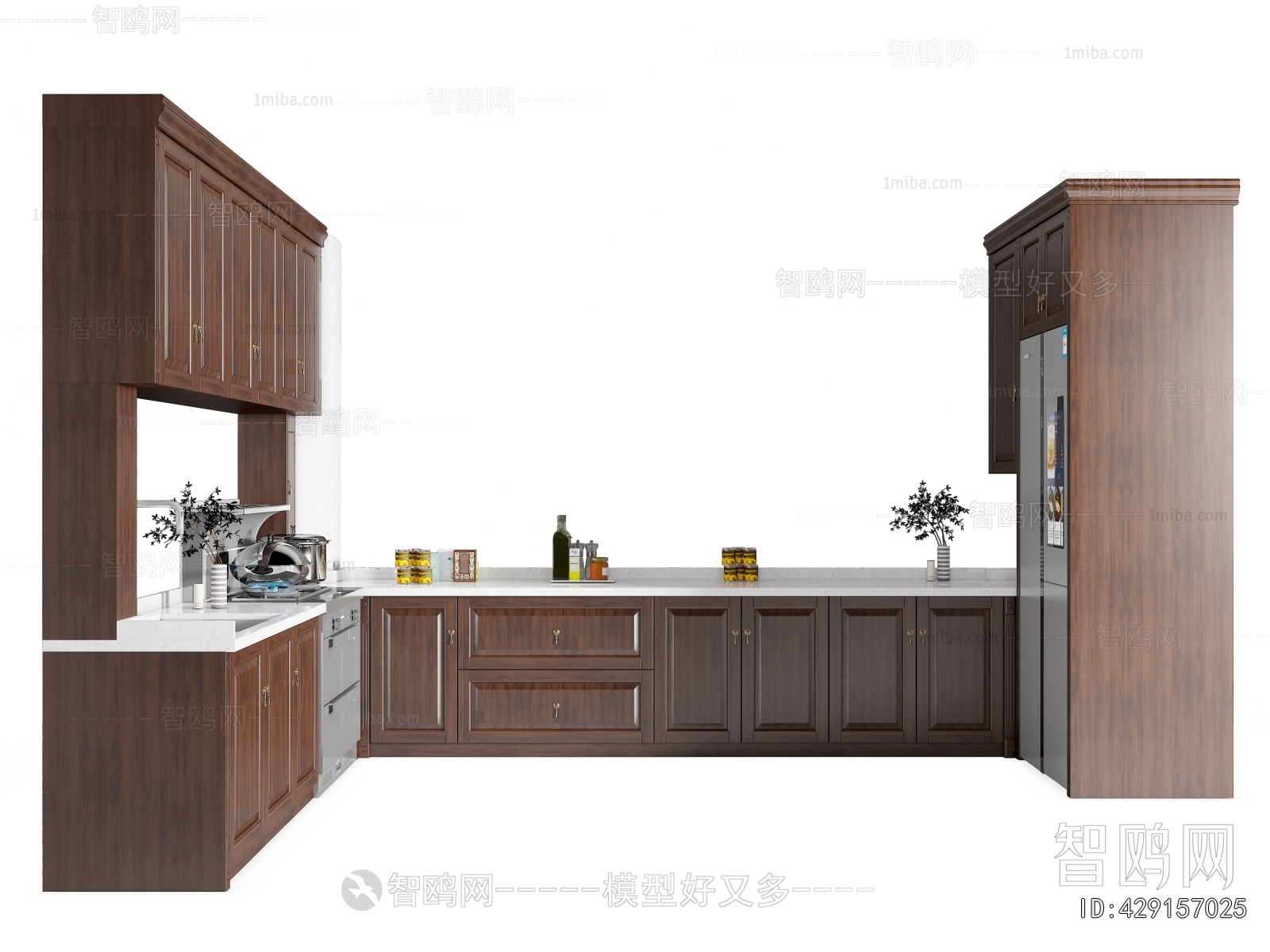 New Chinese Style Kitchen Cabinet