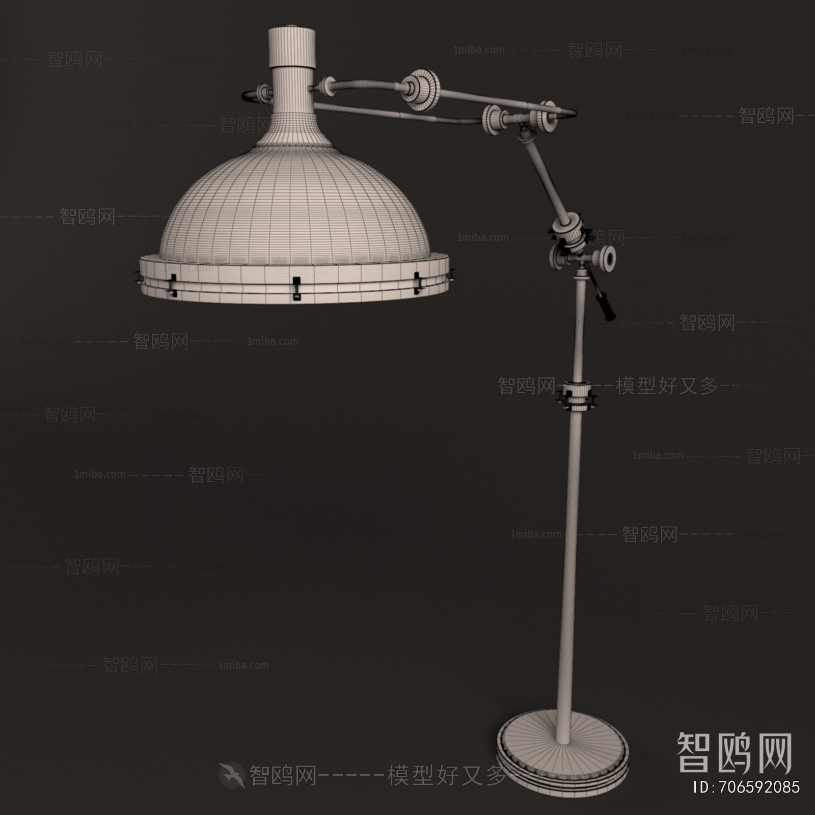 Industrial Style Table Lamp