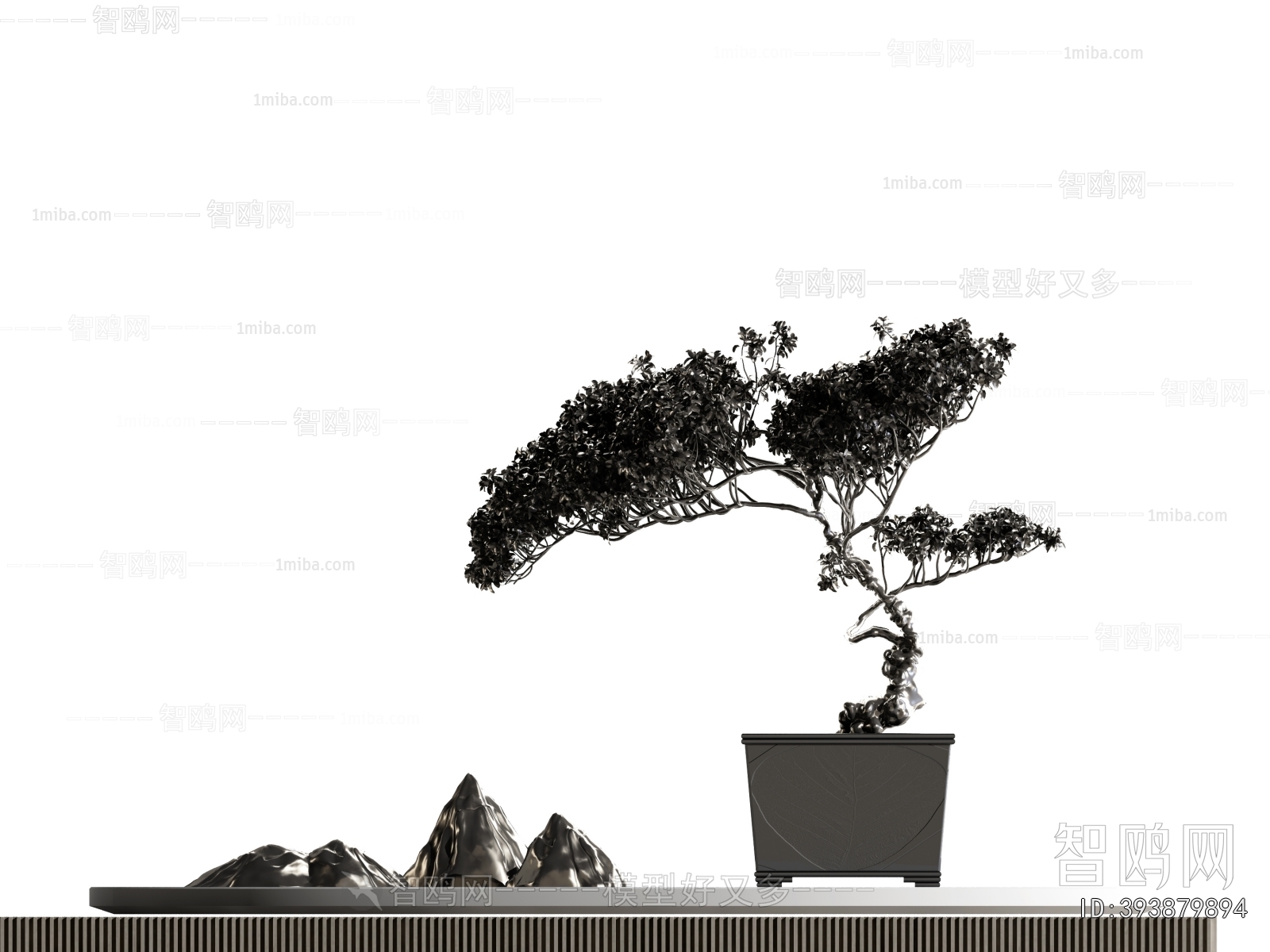 New Chinese Style Bonsai