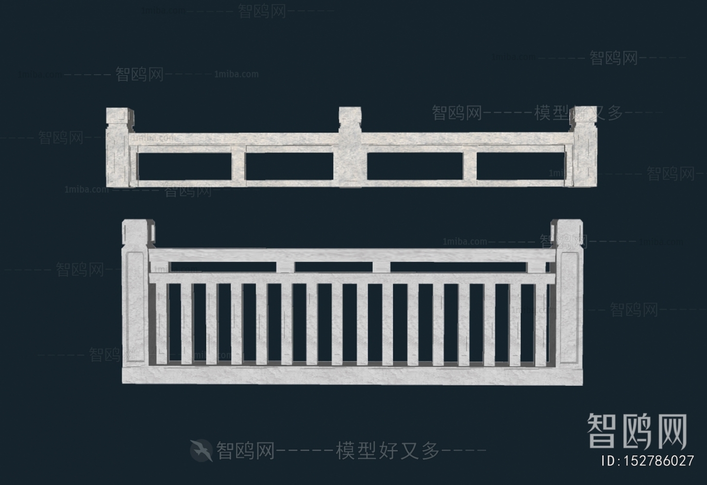 新中式栏杆护栏