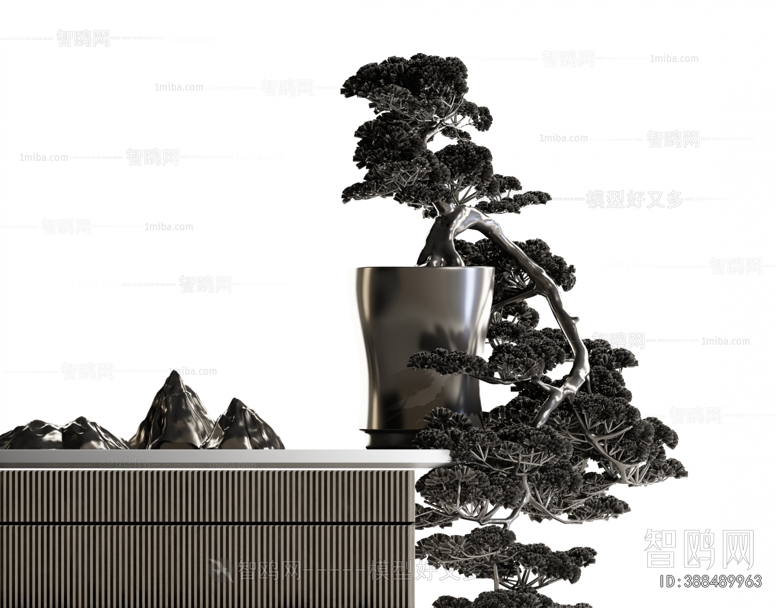 New Chinese Style Bonsai