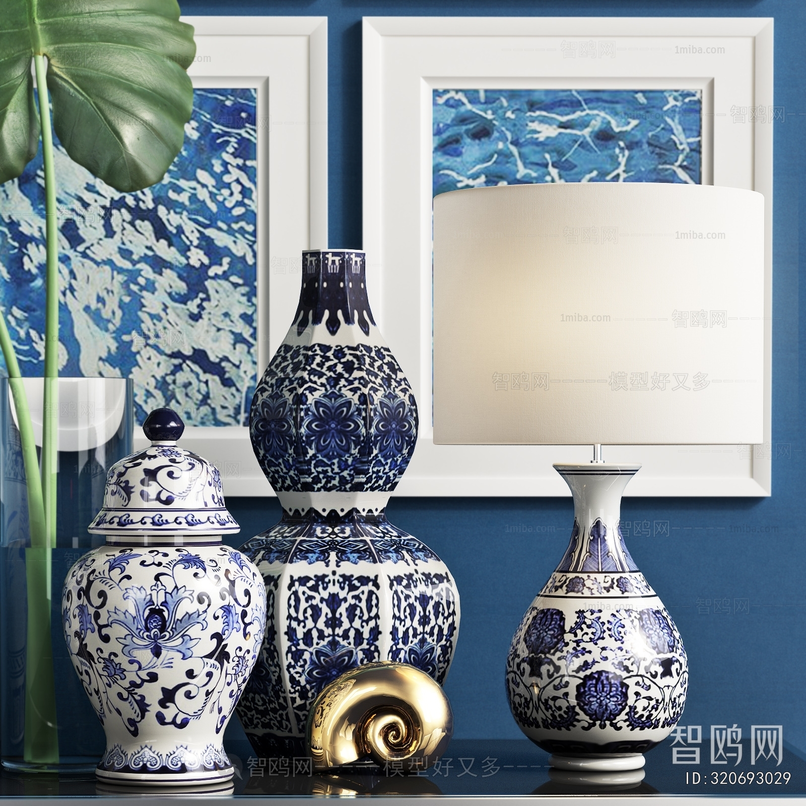 New Chinese Style Decorative Set