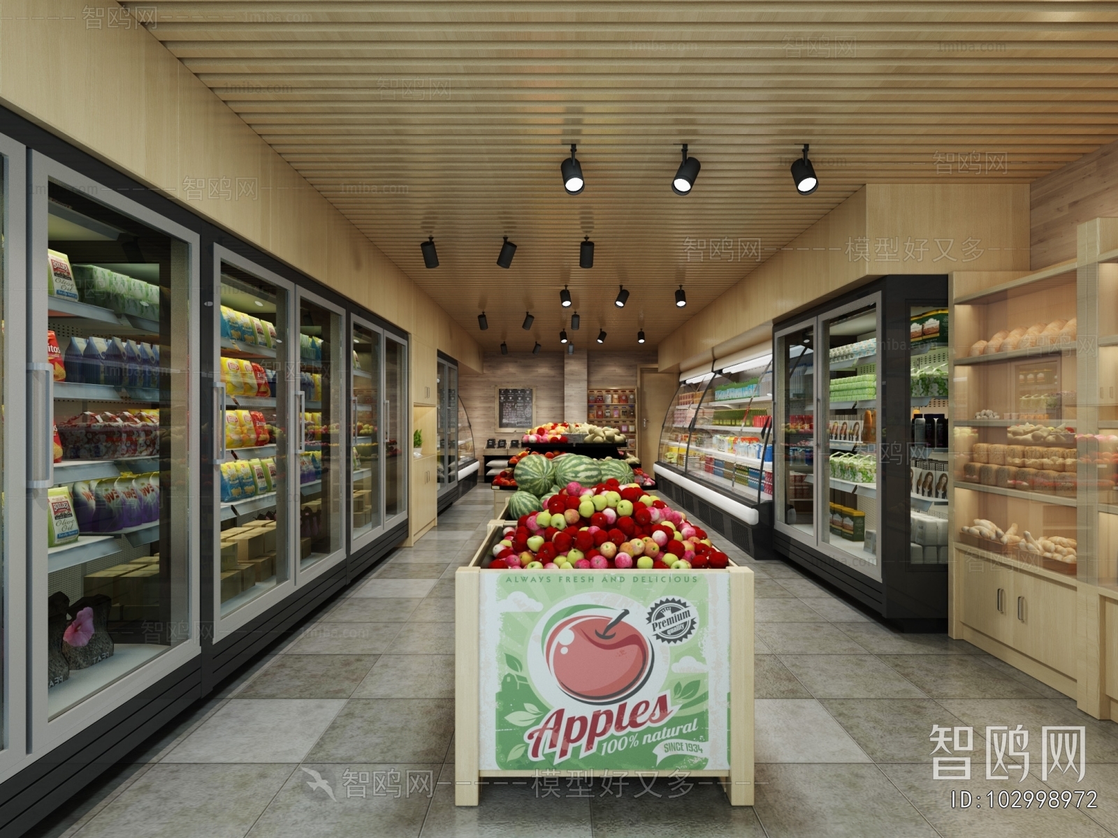 Modern Fruit Shop